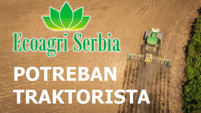 Ecoagri Oglas Traktorista 2